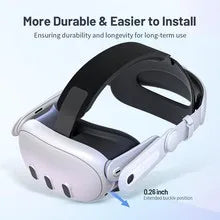 Upgraded Adjustable Head Strap For Meta Quest 3/3S Replacement Headband Elite Strap Headwear For Oculus Quest 3S VR Accessories