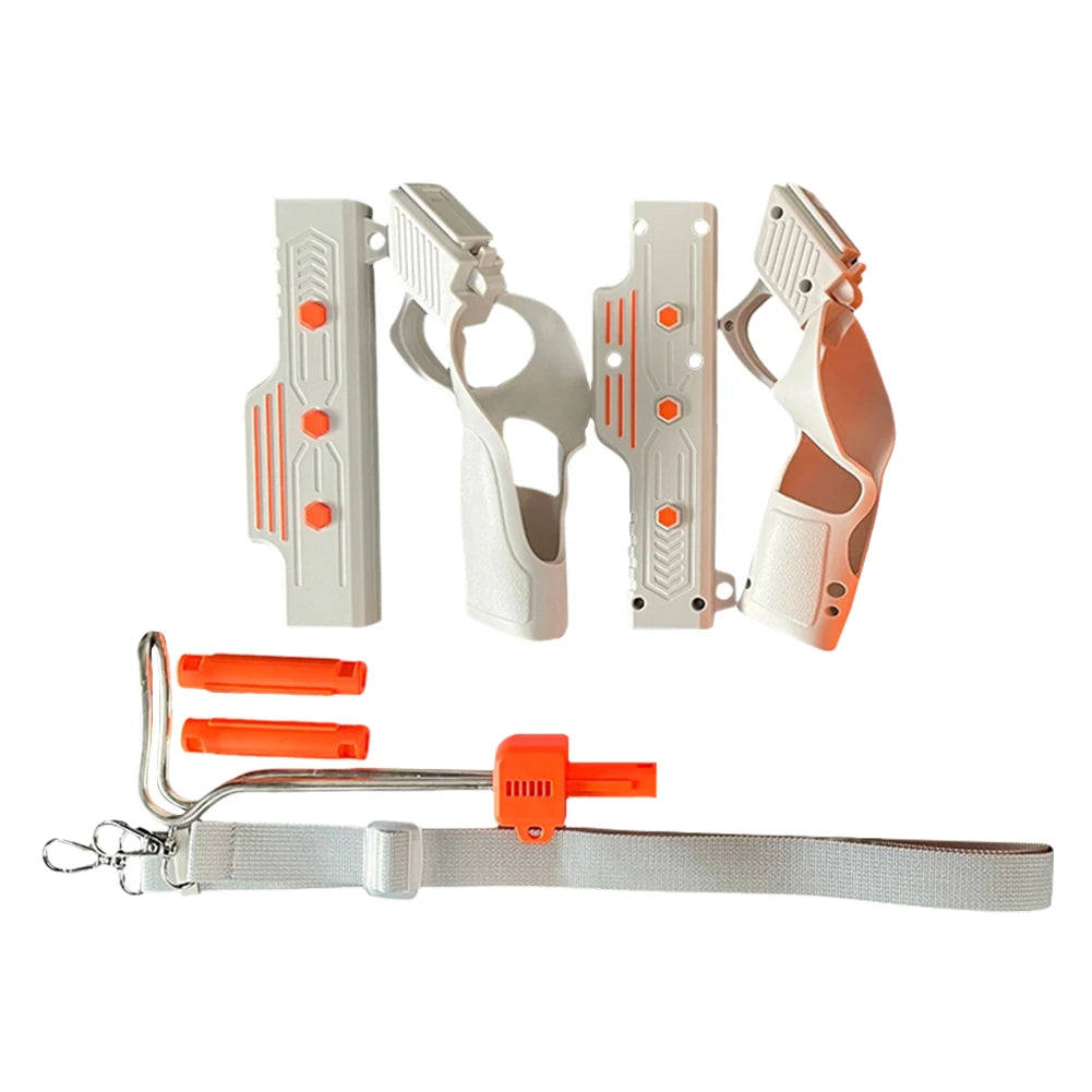 VR Gun Stock For Meta Quest 3/3S VR Shooting Game Accessories Enhanced Shooter Gaming Experience Controller Grips for Quest 3S/3