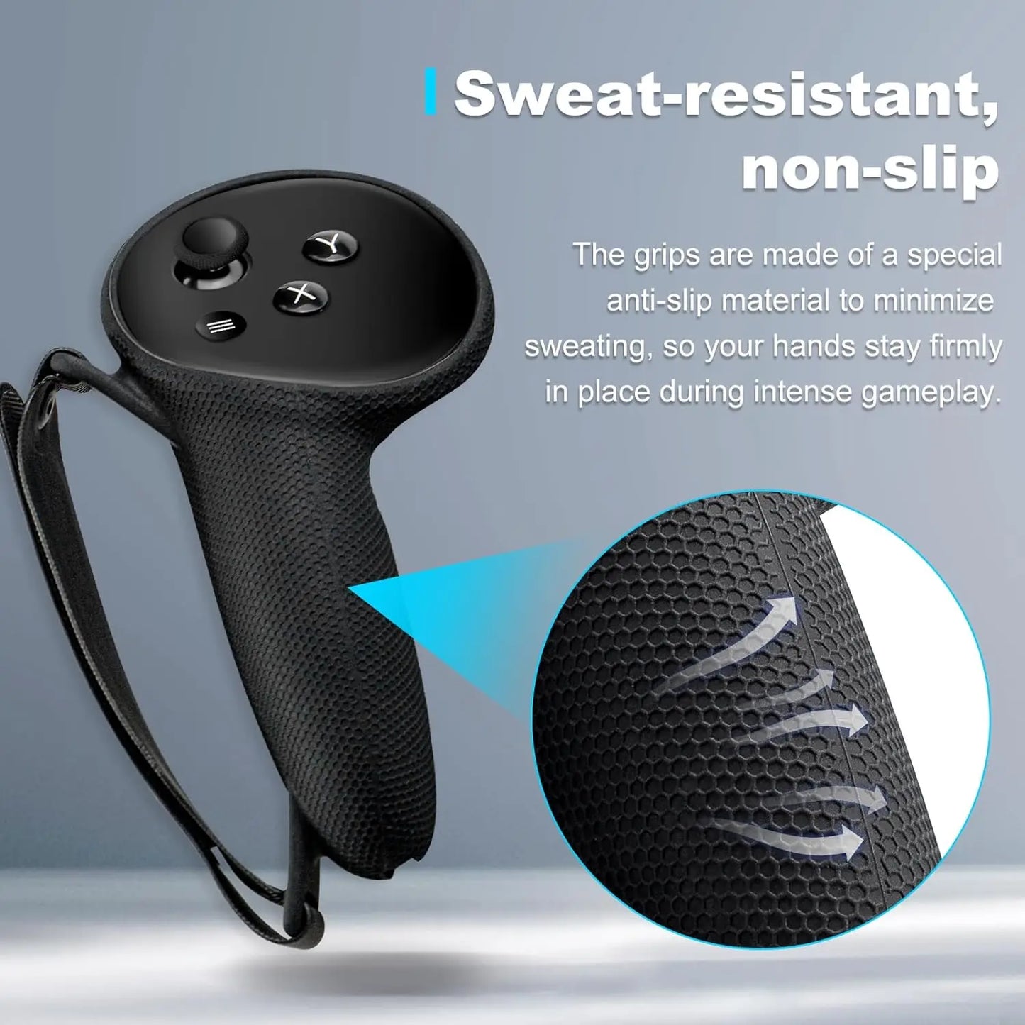 New Comfortable Pack of 9pcs Silicone Protect Cover Set VR Accessories For Meta Quest 3S Covers Kit Idea Christmas Birthday Gift