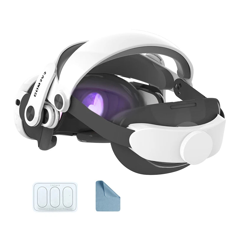 GOMRVR Head Strap Compatible with Meta Quest 3 Power Lasting Comfort Head Strap for Quest 3 VR Accessories